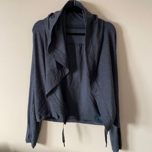 Lululemon teal wrap/sweater